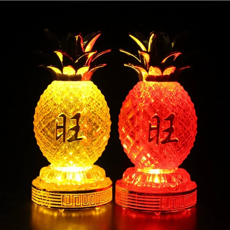 Buddha Hall Decoration, Home LED Buddha Offering Lamp, Smokeless Electronic Candle Lamp, Prayer, God of Wealth, Power Plug