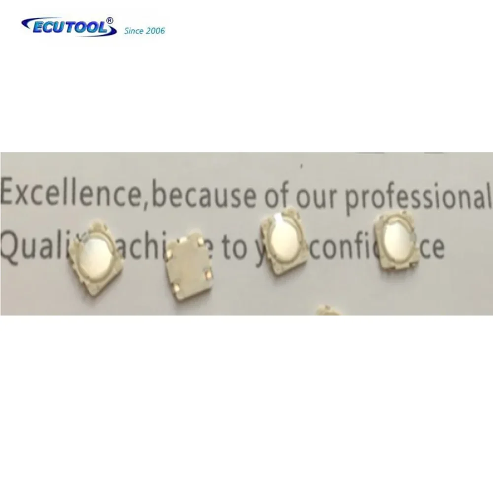 

Сенсорный выключатель ECUTOOL импортный ALPS SKQRAAE010 для пленки 4,8*4,8*0,5, патч, 4-контактная кнопка на ножках