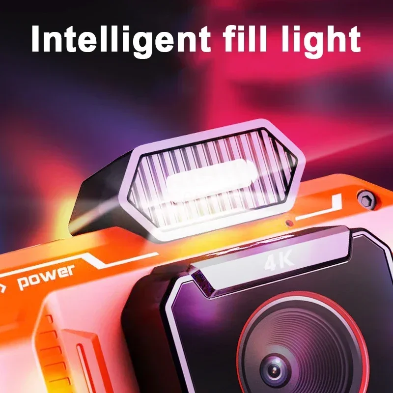 New 4K HD Digital Camera 18x Electronic Zoom Dual Shot Intelligent Fill Light Kamera Outdoor Professional Action Cam for Vlog 3