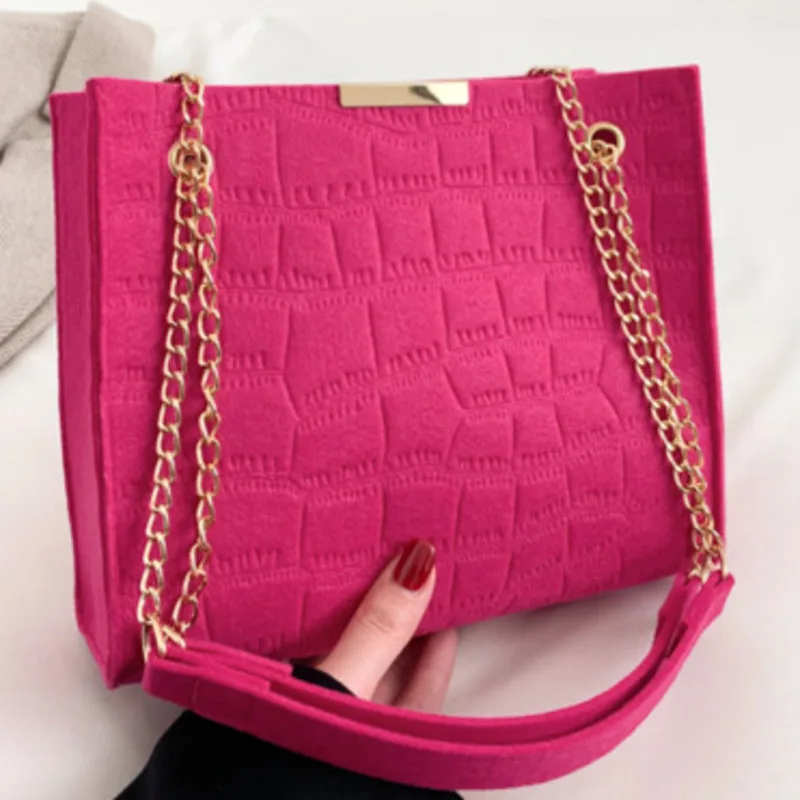 Bag Leisure Shoulder Chain Crossbody Simple Casual Handbag For Woman High-Quality Messenger Versatile Luxury Fashion Female New