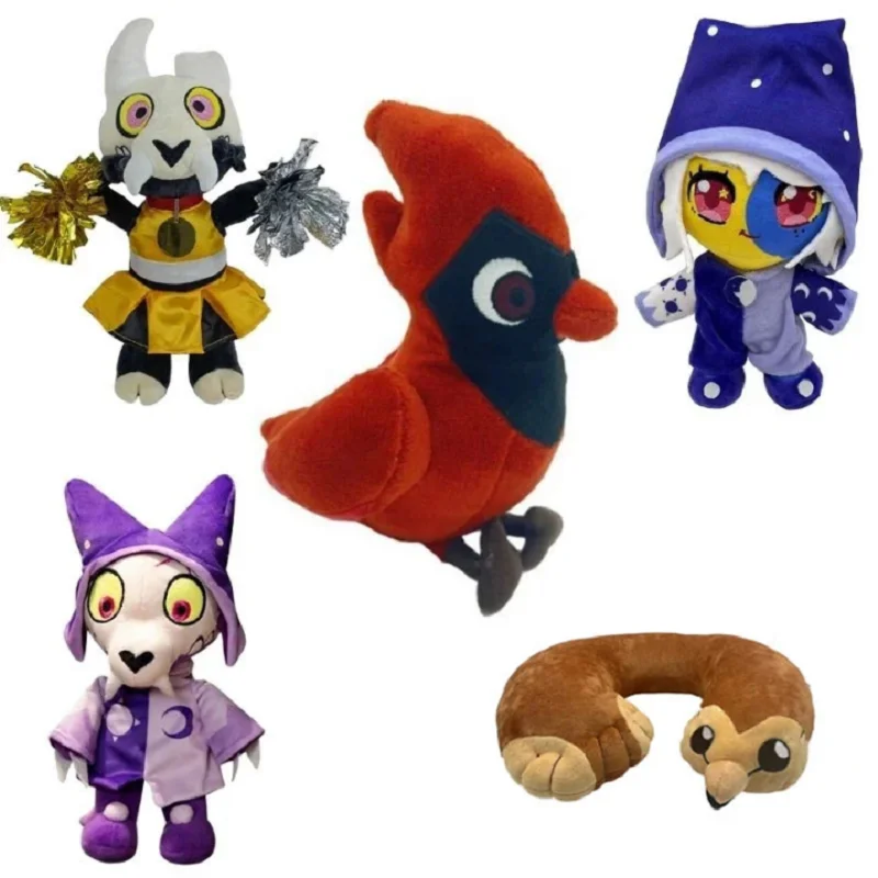 

The Owl Cos House Flapjack Cosplay Plush Toys Stringbean King Plush Cartoon Soft Stuffed Dolls Mascot Costume Xmas Gift for Kids