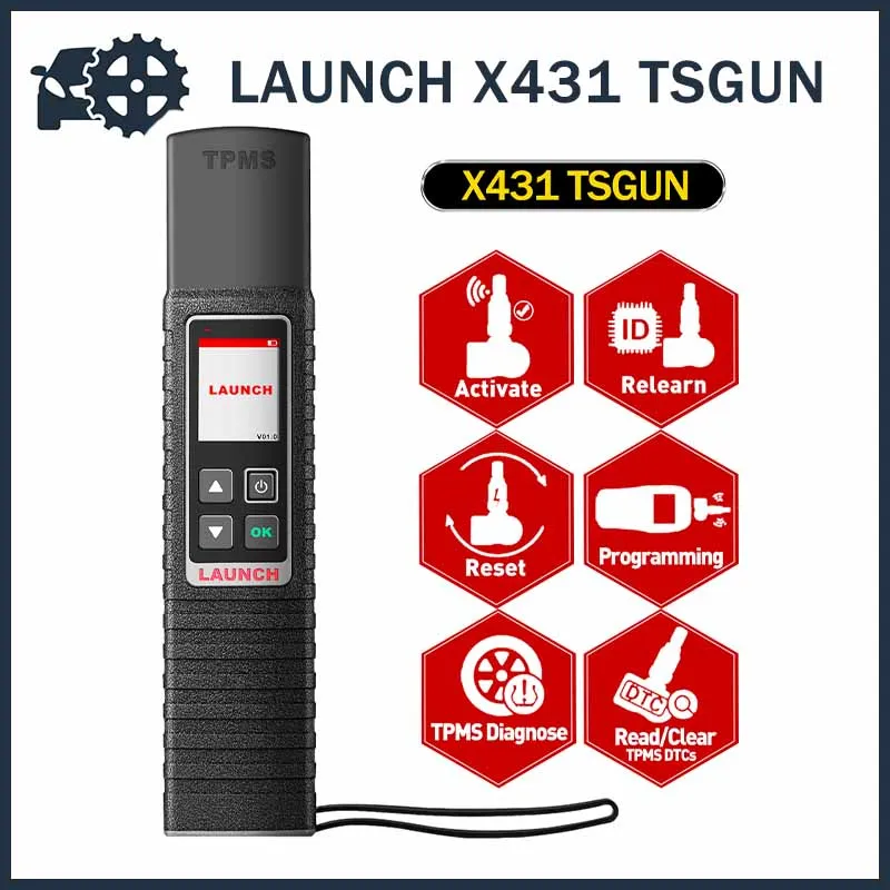 Lancio X431 Tsgun Tpms Automotive Tire Sensor Activator Programmazione Apprendimento Strumenti Diagnostici Per La Pressione Dei Pneumatici Dell'Auto P