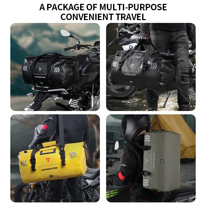 Motocentric MT-77-RS motorfietszadeltas Waterdicht 46L 66L kofferbak - Image 6