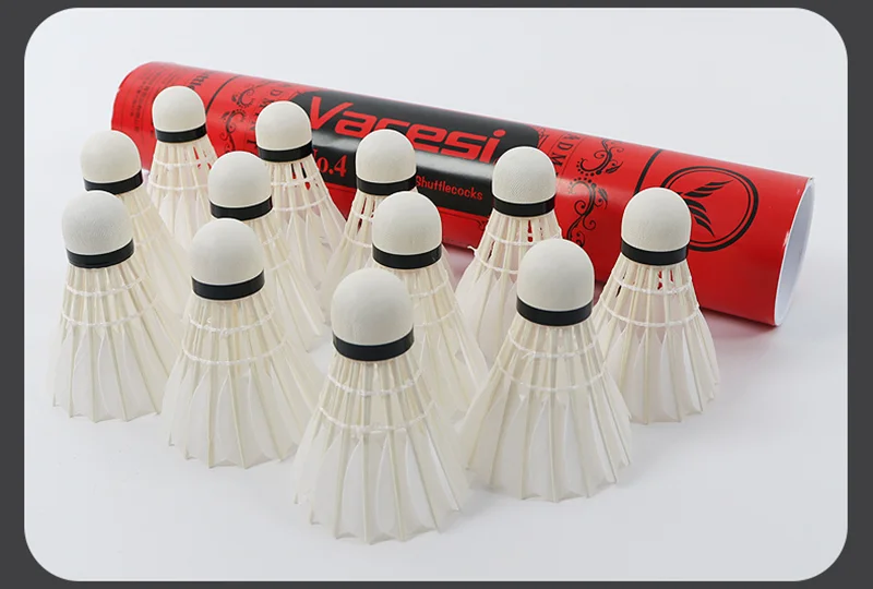 Robuste Federbälle Aus Entenfedern Für Das Badminton Training_voghion.com