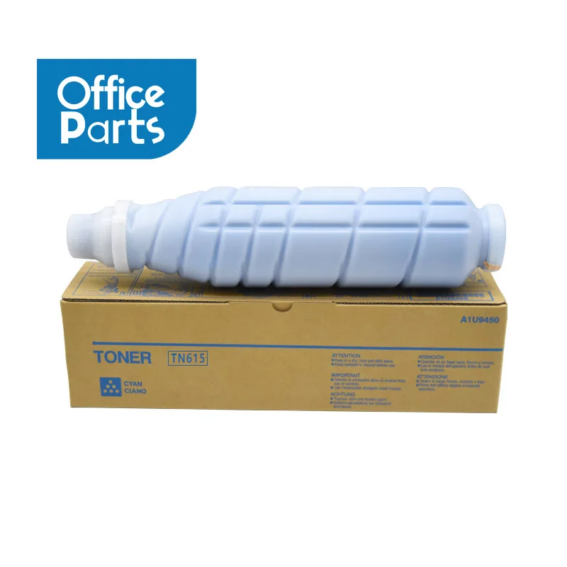 TN615 Toner Cartridge for Konica Minolta Bizhub Pro C 8000 6000 6500 6501 7000 C8000 C6000 C6500 C6501 C7000 TN-615 TN615C