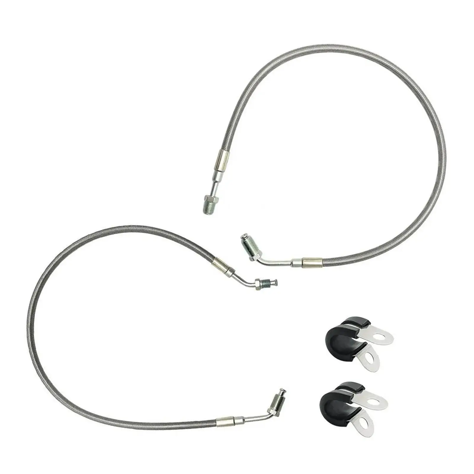 

2x линия переднего левого и правого тормозного шланга 1910503, запасные части для ATV, аксессуары с фитингами 1910502 1910474 для Atp 330 500