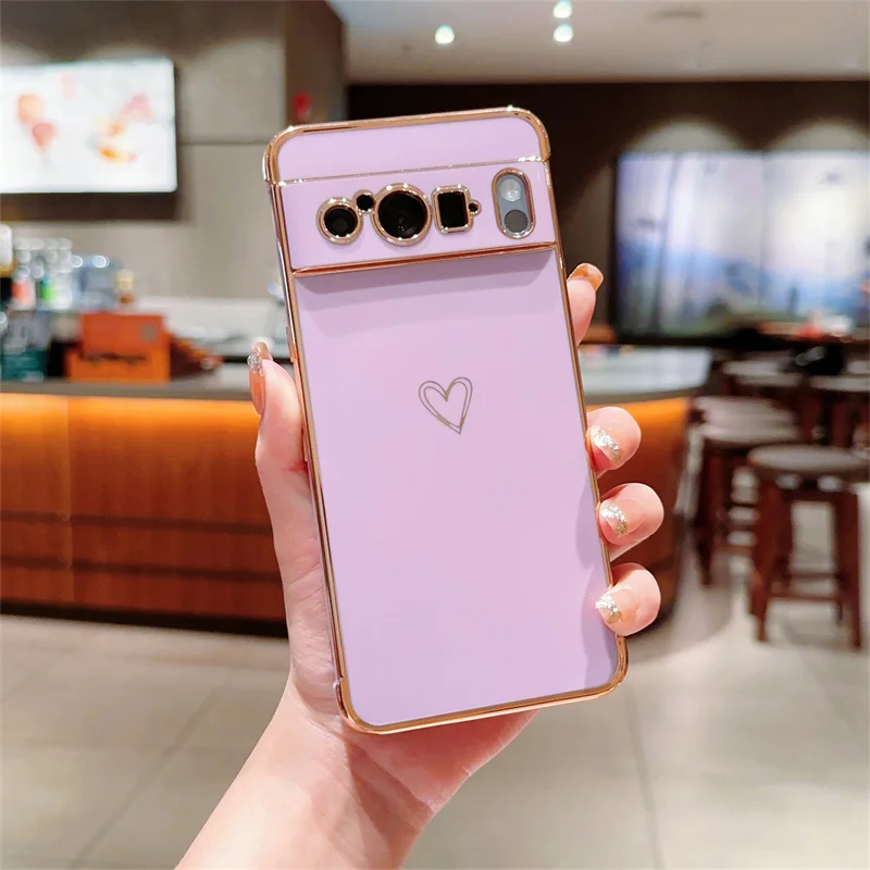 Wristband Phone Case For Pixel 7a 8 Pro Shockproof Soft Cover_voghion.com