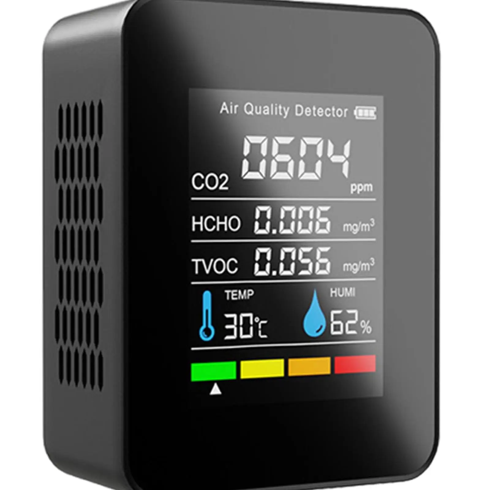 Intelligent Carbon Dioxide Detector Digital Display Temperature Humidity Meter for Kitchen