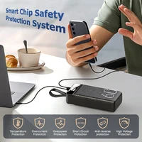 hganus 60000mAh Power Bank QC PD3.0 22.5W Fast Charging Powerbank Portable Charger External Battery For iPad iPhone Xiaomi - Image 4