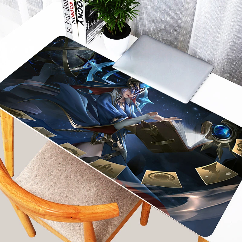

Soraka League Of Legends Mouse Pad PC Gaming Accessories Keyboard Rug Laptop Kawaii Gamer Cabinet Mousepad Anime Girl Desk Mat