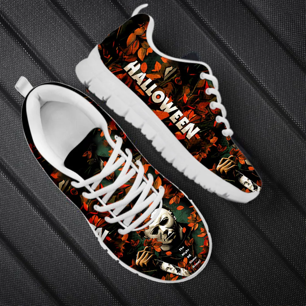 INSTANTARTS 2023 Halloween Flat Shoes Horror Movie Michael