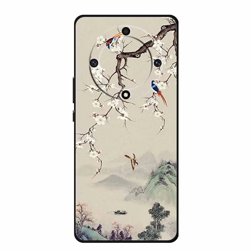 Cat Design Soft TPU Silicone Phone Case