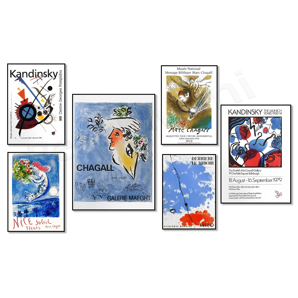 Kandinsky Posters, Wassily Kandinsky Prints, Cheap Art, Marc Chagall Prints, Joan Miro Posters, Museum Posters, Abstract Art