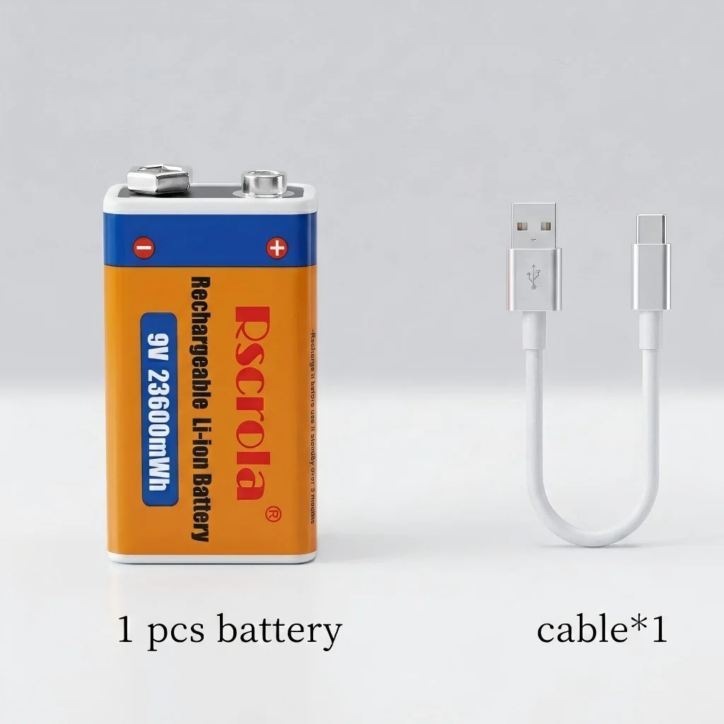 1 pcs 9v Battery