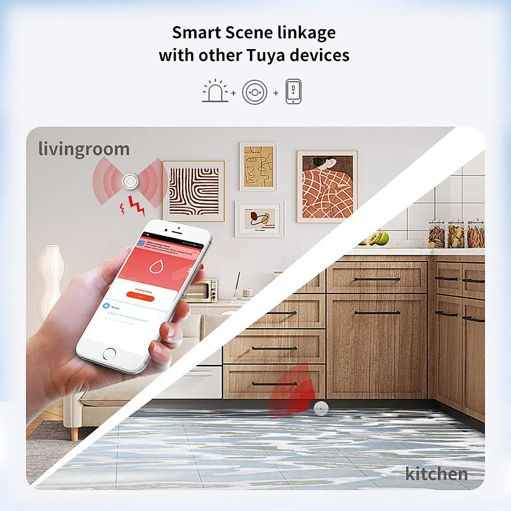 Рисунок 5 - Умный датчик утечки воды Tuya ZigBee