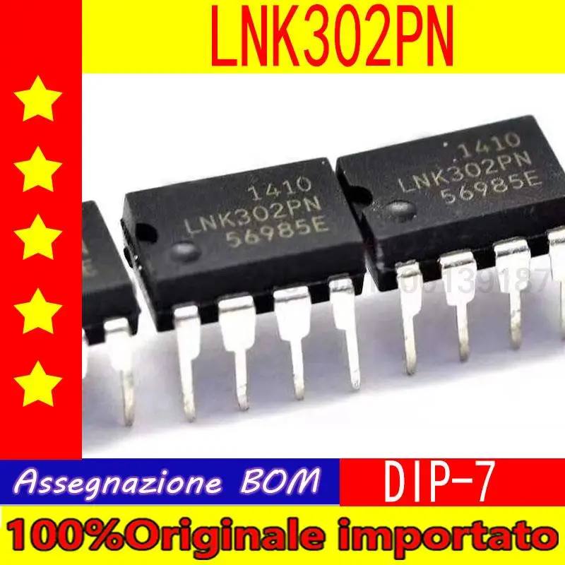10 Pz/Lotto Lnk302Pn Lnk304Pn Lnk305Pn Lnk306Pn Dip-7 Chip Di Gestione Dell'Alimentazione