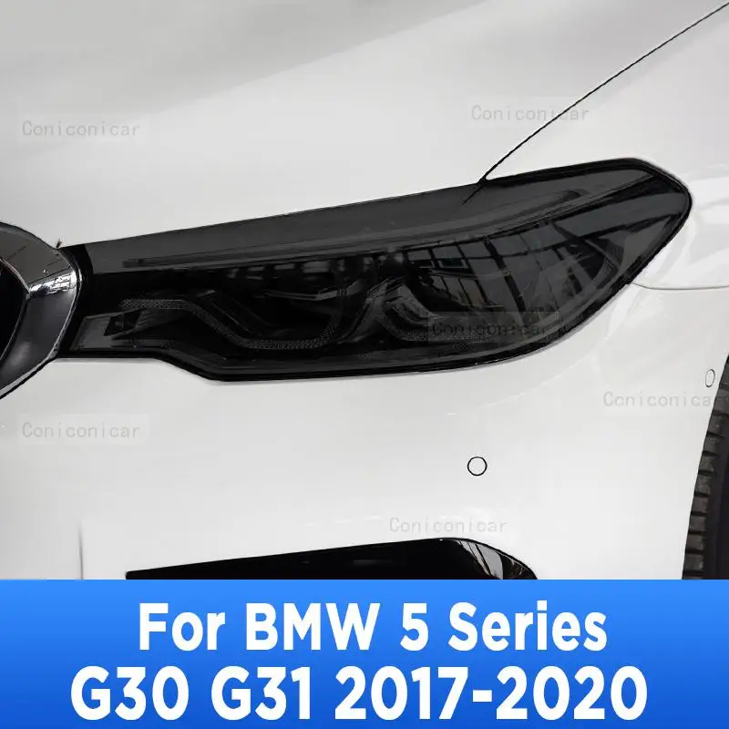 

Для BMW 5 серий G30 G31 2017-2020 Автомобильная внешняя фара Защита от царапин передняя лампа ТИНТ фотоаксессуары для ремонта