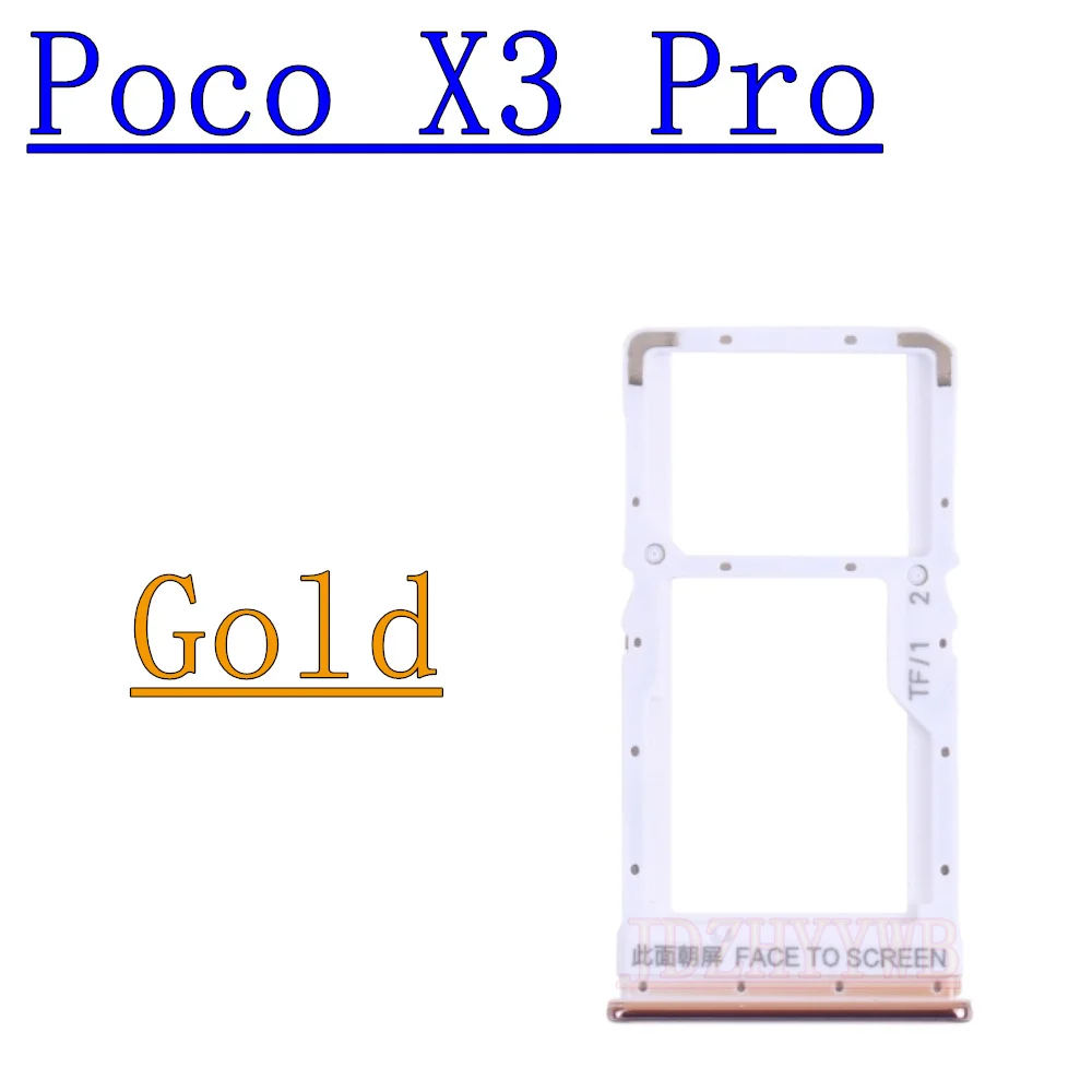 Dual SIM Card Tray for Xiaomi Poco X3 Series