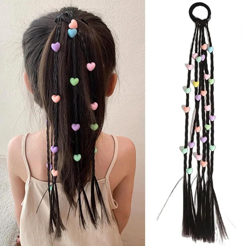 1 jolie petite fleur ou cœur pour cheveux de fille