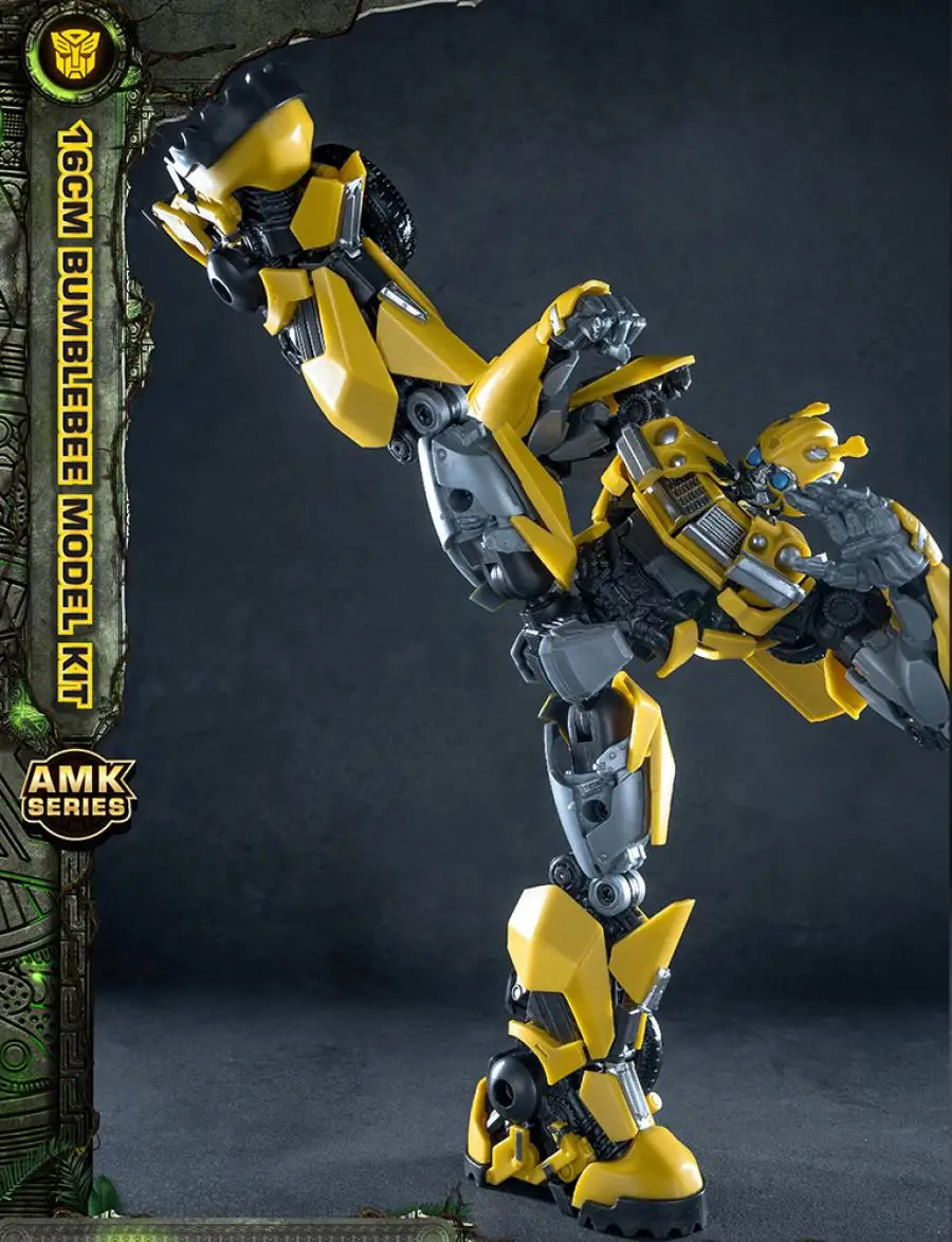 YOLOPARK Bumblebee Transformers Toy Model Kit｜Transformers The Movie7 Rise  of the Beasts｜6.5 in Transformers Bumblebee Action Figures, Collectible