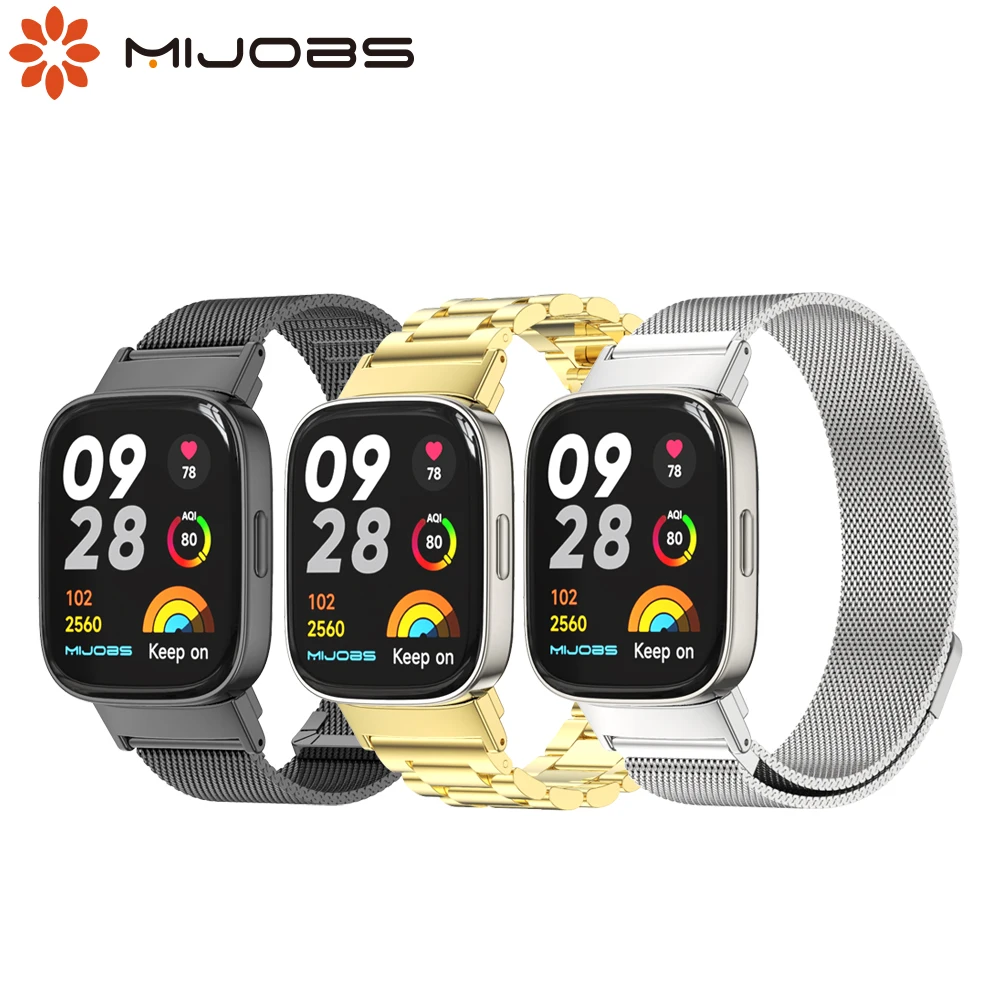 

Bracelet for Xiaomi Redmi Watch 3 Strap Metal Magnetic Wristbands Replacement Straps for Redmi Watch 3 Smartwatch Accessories