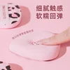 GUOXIAONIU Powder Leopard Egg Puff Chocolate Air Cushion Flocking Thumb Puff Loose Powder Wet & Dry No Powder Eating 2