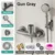 Grey faucet set