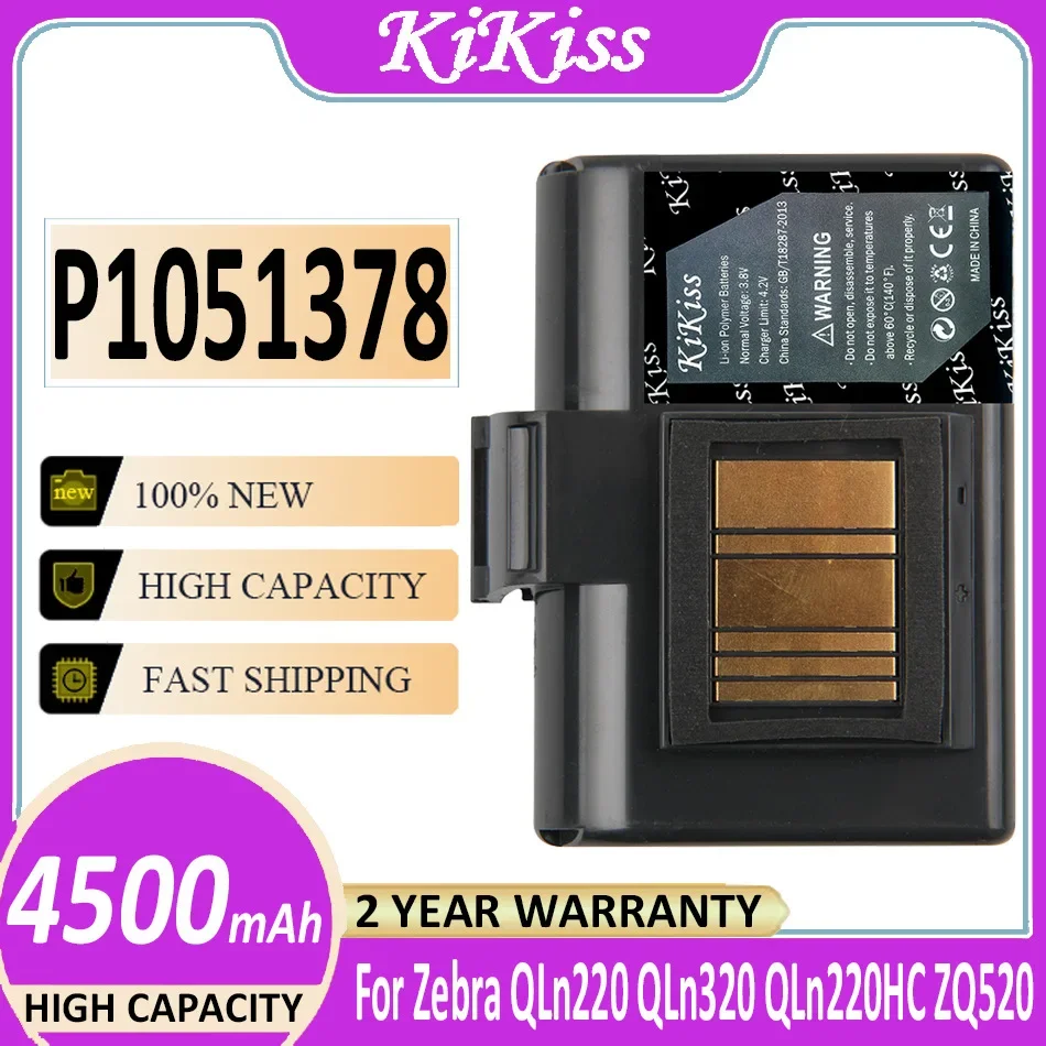 

Replacement Battery P1051378 P1023901 For Zebra QLn220 QLn320 QLn220HC ZQ520 4500mAh Batteria + Tracking Number