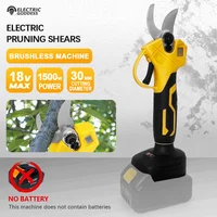 Brushless cordless Electric scissors 1500W high power Electric goddess  Garden orchards Tree Branch multifunction  Pruner 1