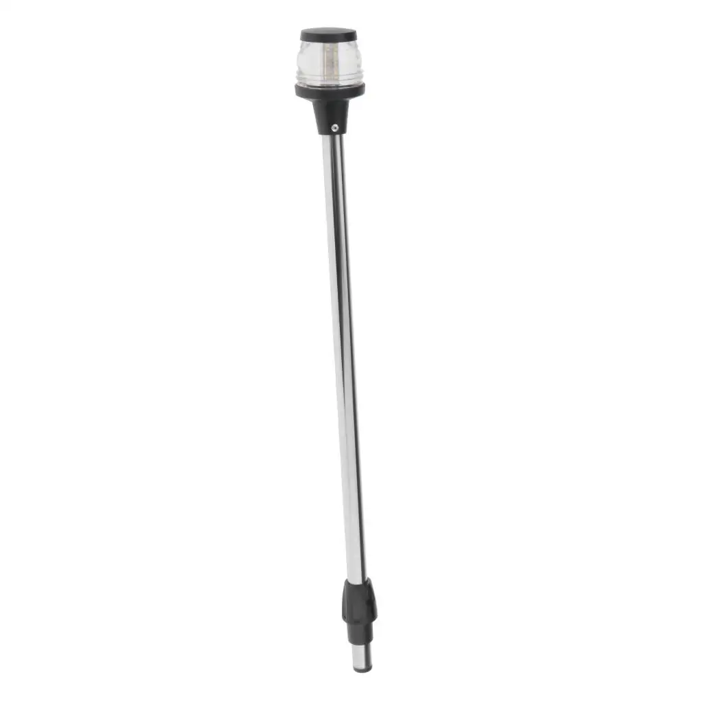 

24 Inch White LED All Round Marine 12/24V Pole Light Socket Mount