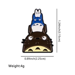 Anime-Inspired Fire Badge Enamel Pin - Trendy Backpack & Lapel Accessory Gift (14)