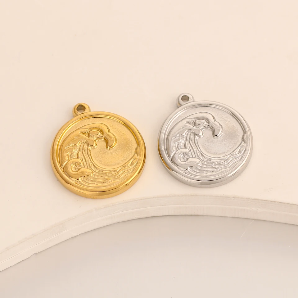 10 Anelli Aperti In Acciaio Inossidabile 304 Per Gioielli Fai Da Te - Placcati Oro Giallo, Oro Rosa E Argento (10mm)