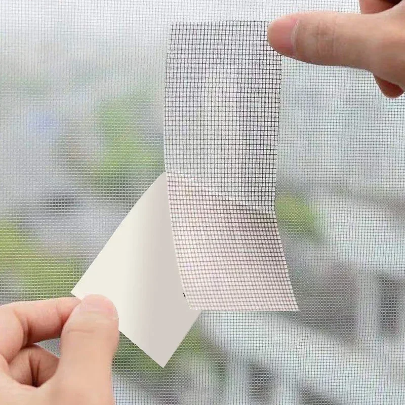 Description Picture 5 of itemAnti-mosquito Window Screen Repair Tape Self Adhesive Mesh Tape Door Window Mosquito Net Patch Strong Adhesive Sash Repair