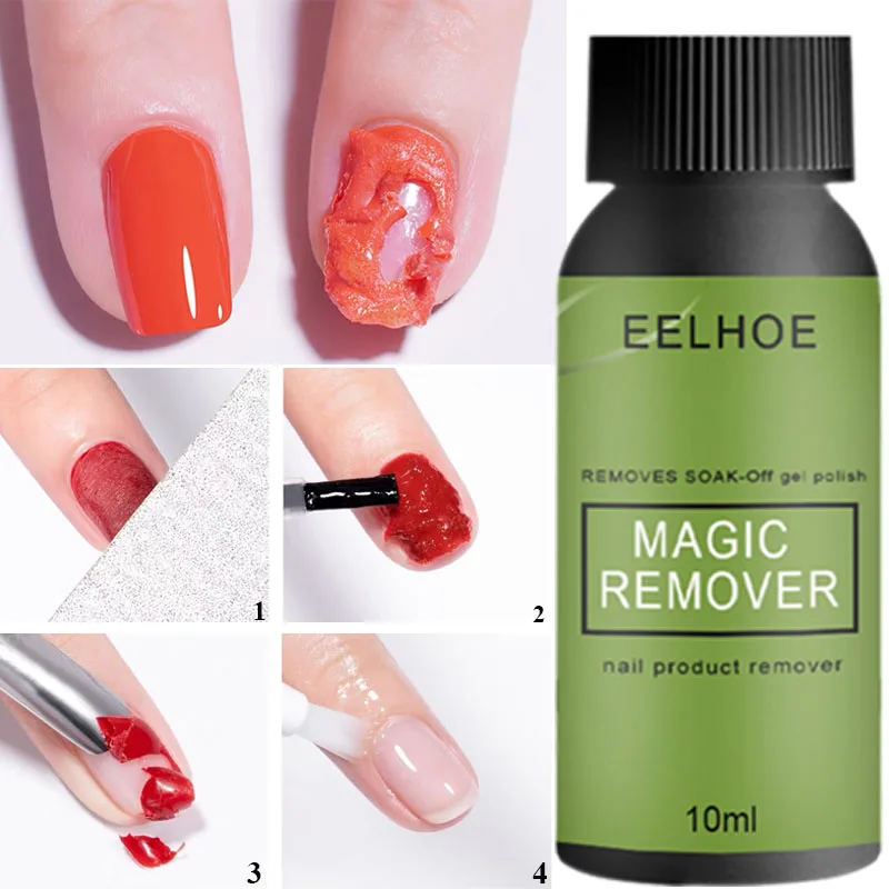 

10/30/50ML Nail Gel Remover Fast Remove Magic Refill Package Nail Gel Polish Soak Off UV LED Varnish Nails Art Manicure Cleaner