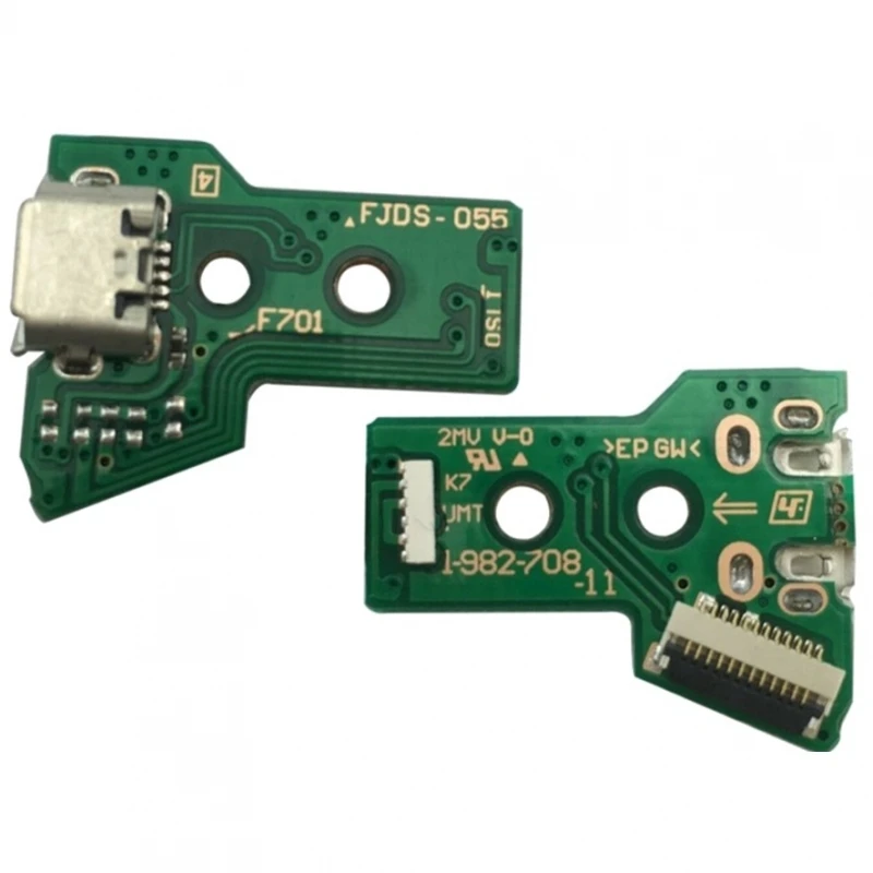 Connettore Di Ricarica Per Controller Jds-050 Scheda Jdm-055 Micro Usb Ps4 Play Station # Control Sony Dualshock Ps4 V2 Cuh-Zct2 (Jds-050, Jds-055)