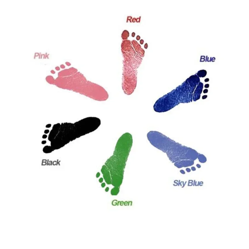 Newborn Baby Handprint Footprint Kit 5