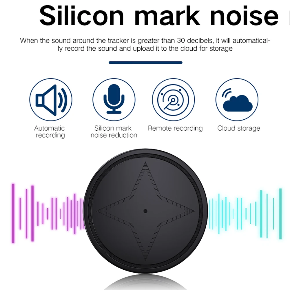 Magnetic GPS Tracker Mini Anti-theft Vehicle Locator