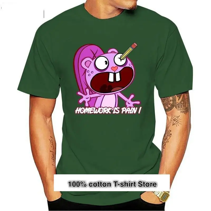 Camiseta De Amigos De Rucbol Feliz Para Hombre, Ropa De Petunia, Bultos, Nutty, Con Volantes, Flippy