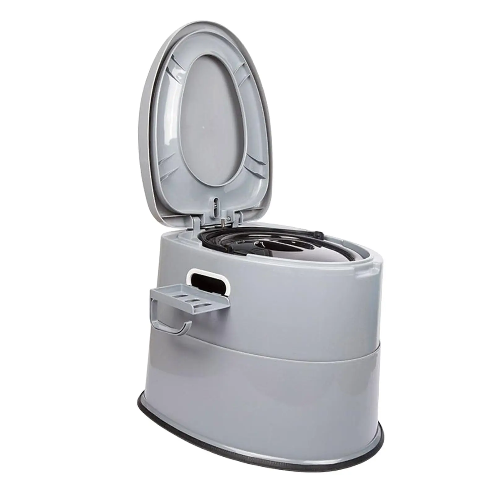 Outdoor Potty with Lid Detachable Inner Bucket Sturdy Portable Toilet for Adults for Indoor Living Room Hiking Trips 4