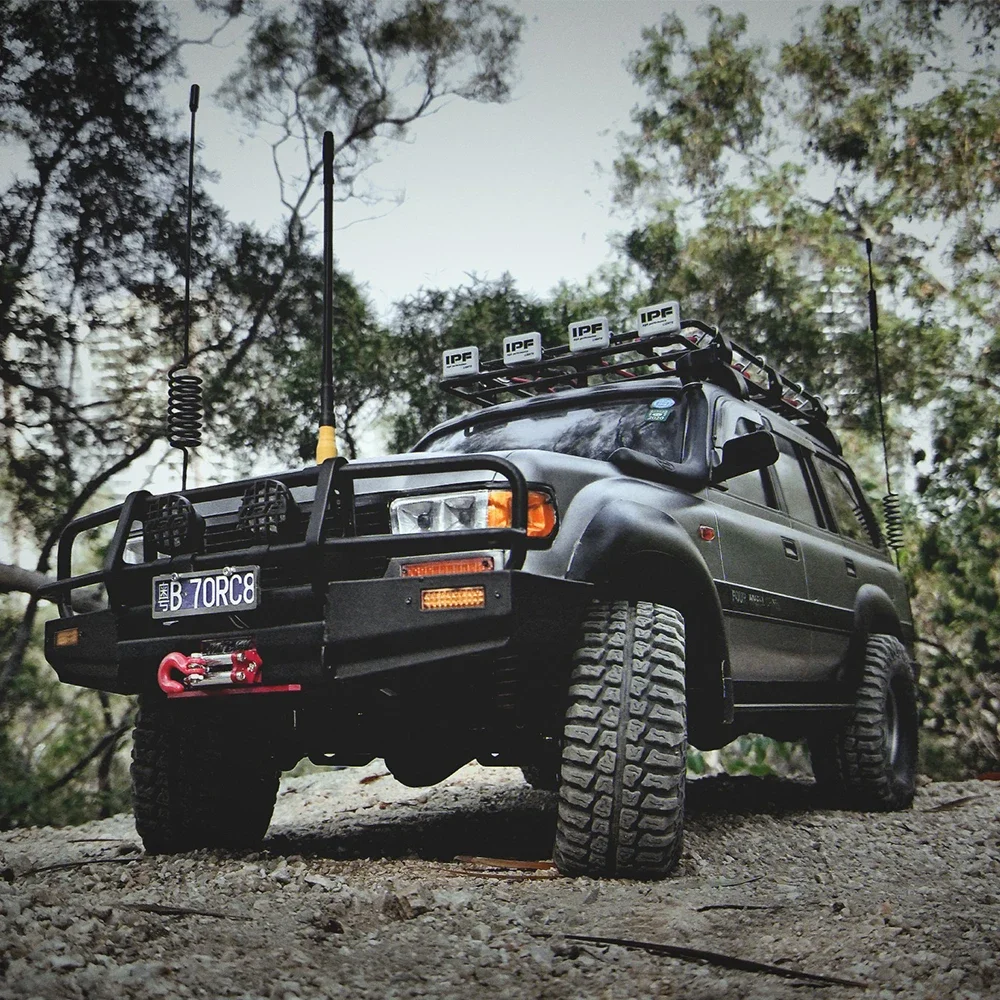 1/10 メタル LC80 フロントバンパー ARB ブルバー RC クローラー
