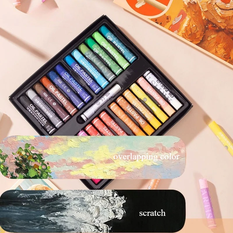 Soft Butter Art Sticks for Paper Canvas Wood