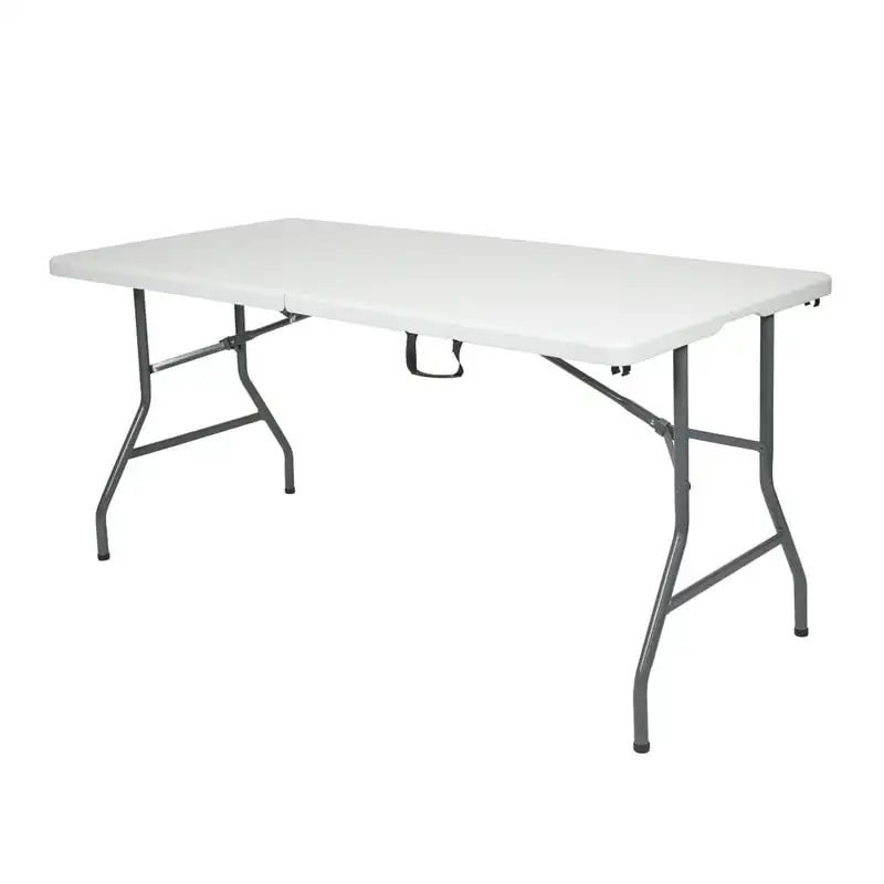 

Camping Table, White Ultralight Hiking Climbing Picnic Folding Tables