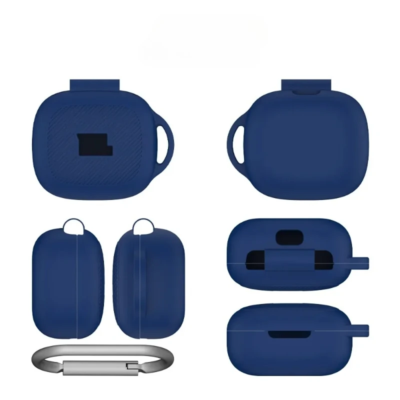 Luxurious Shockproof Earbuds Case with Keychain