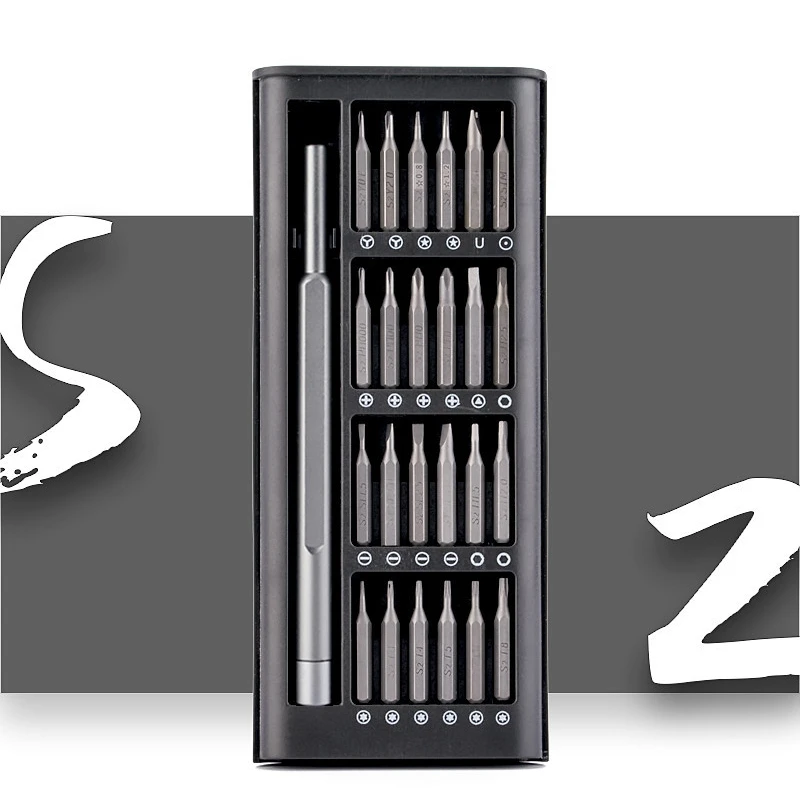 

25 in 1 Screwdriver Set Precision Magnetic Screwdriver Torx Hex Bits With Handle For Xiaomi Computer for Iphone Repair Tools Kit