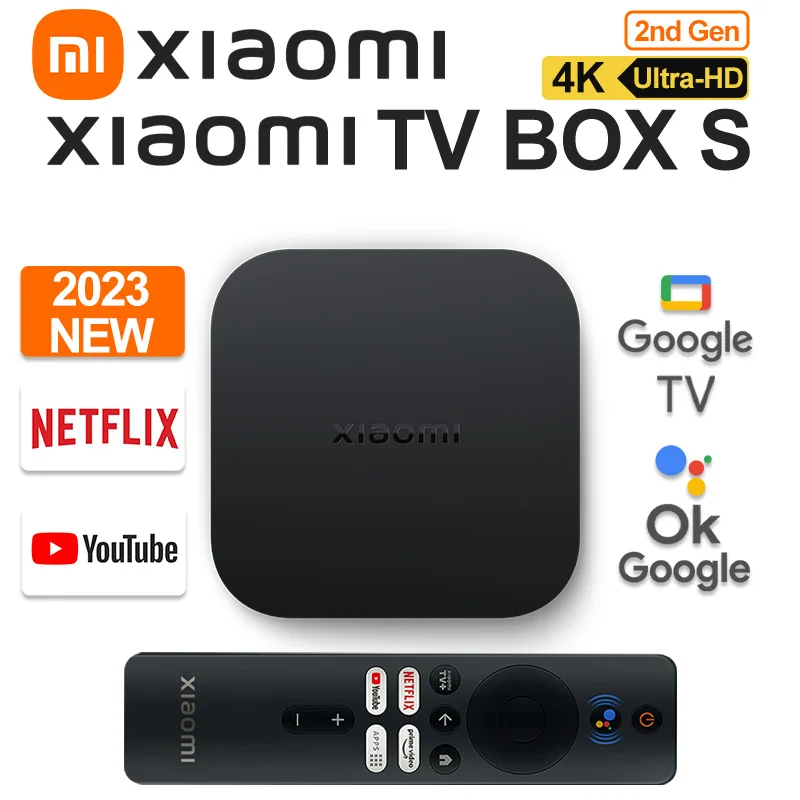 Xiaomi Mi Box S 4K UHD 2da Generación 2023 XIAOMI