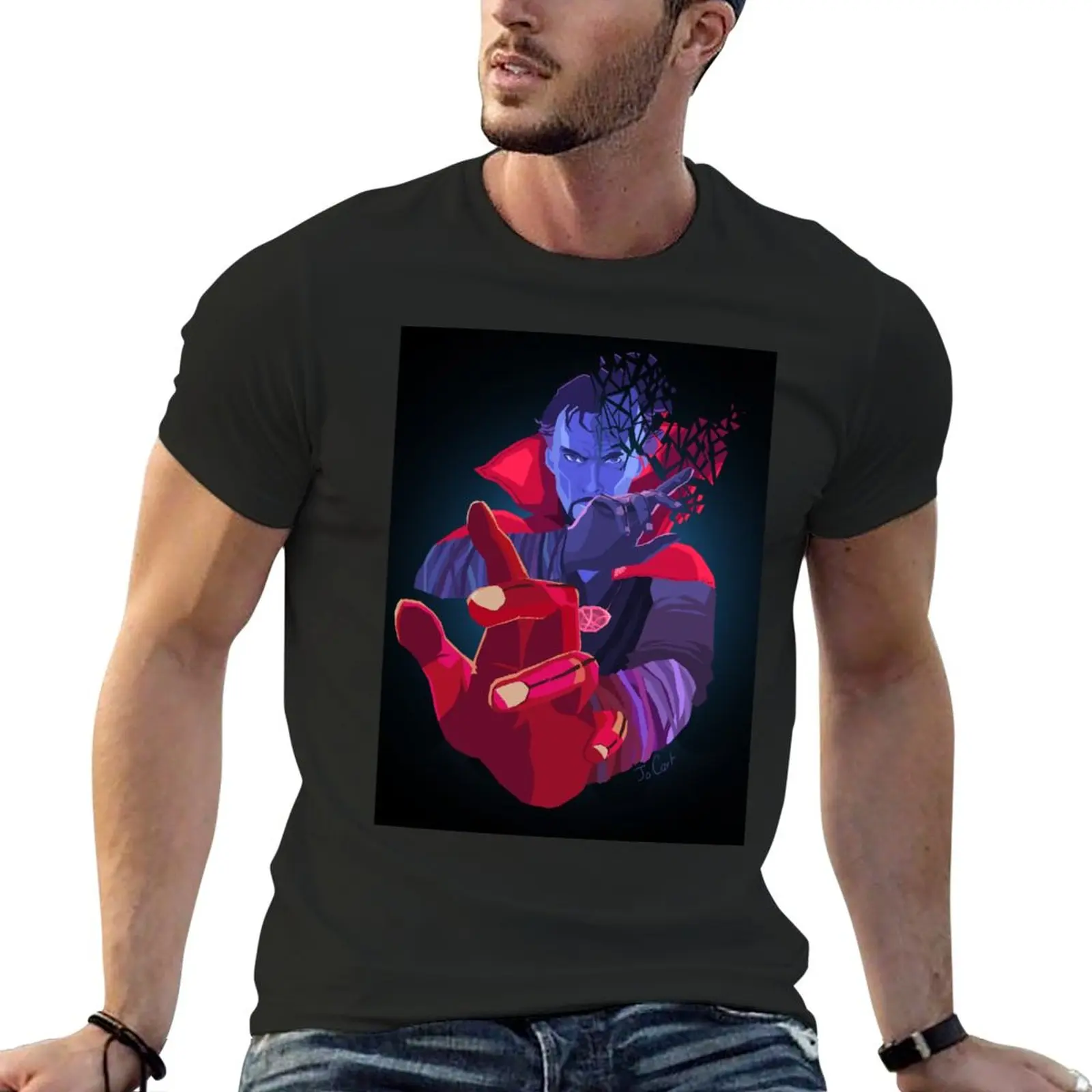

Dr. Strange T-Shirt Anime t-shirt Oversized t-shirt graphic t shirts customized t shirts heavy weight t shirts for men