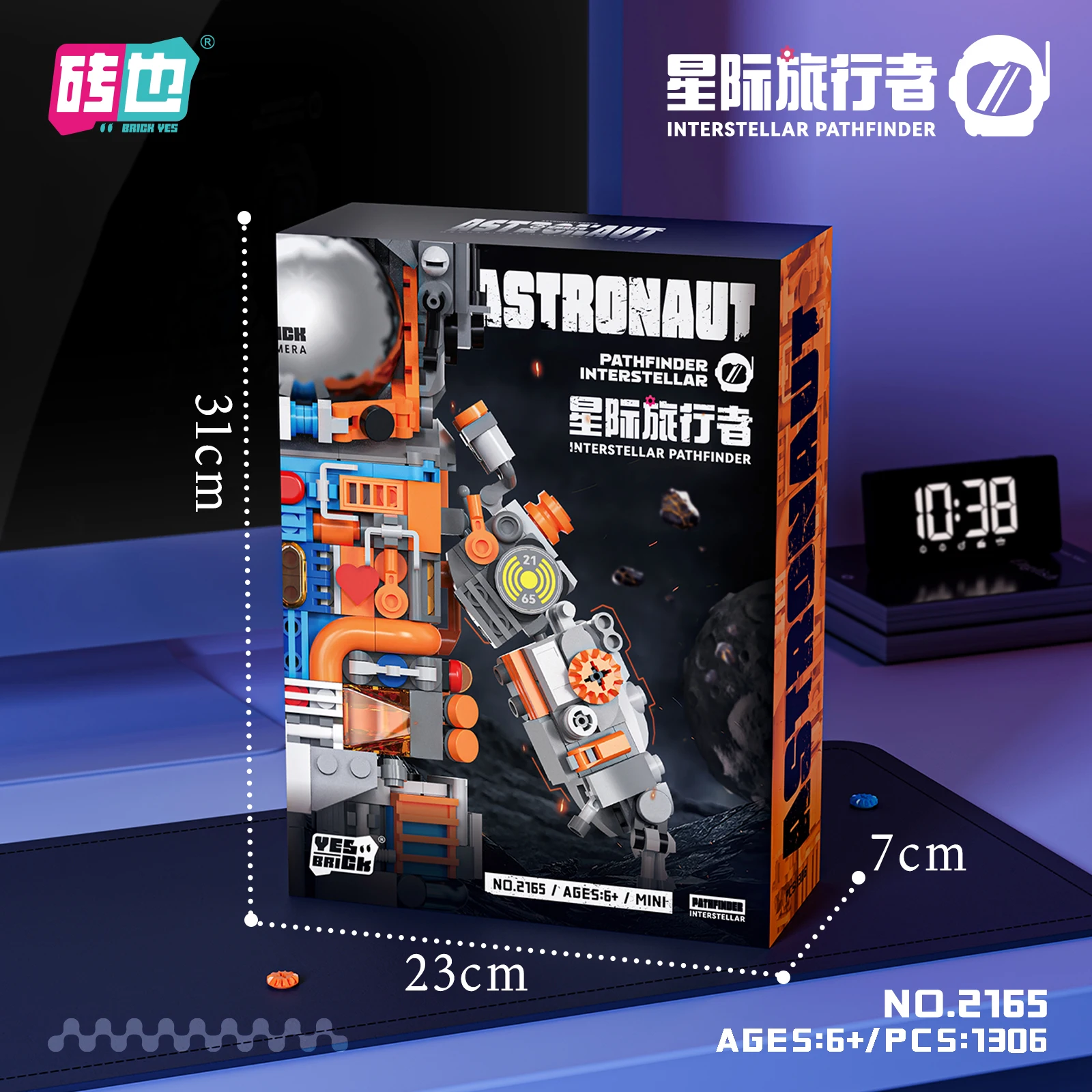 Astronaut Robot Building Blocks Space MOC Bricks Set