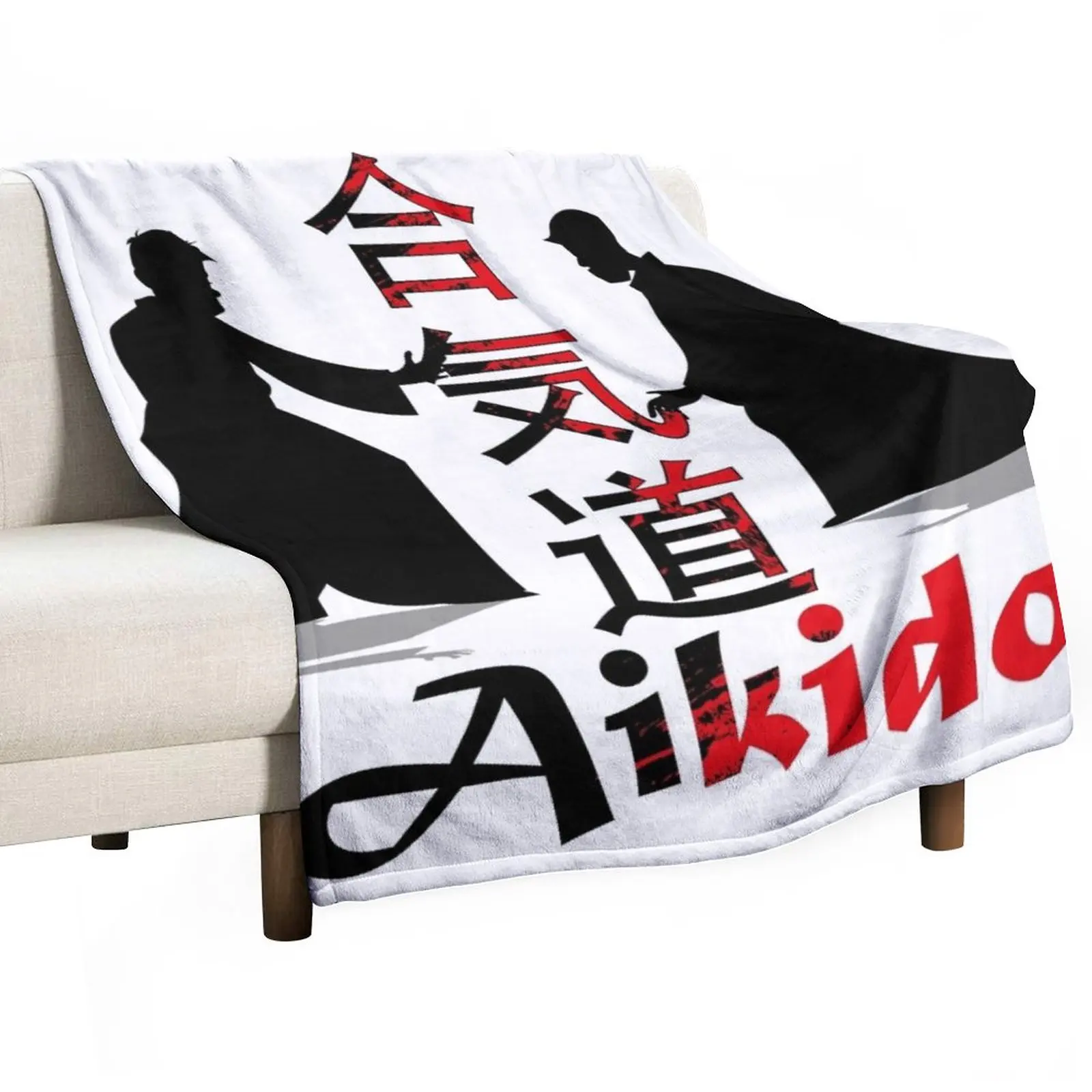 

Aikido Throw Blanket sofa bed wednesday Designer Blankets