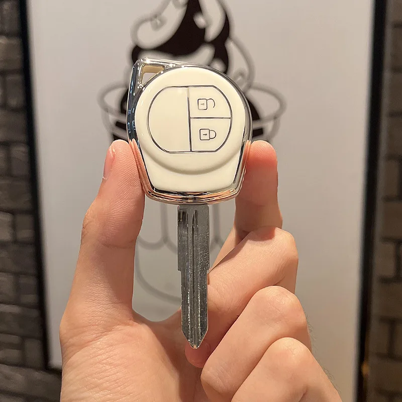 Remote Key 2 Button Tpu Car Key Case Cover Fob Shell for Suzuki SX4