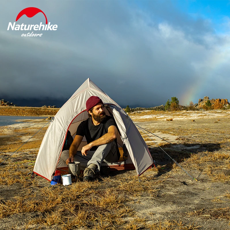 Naturehike Cloud Up Series 1 2 3 Person Ultralight Hiking Camping Tent 20D Outdoor Family Beach Waterproof Backpacking Tents